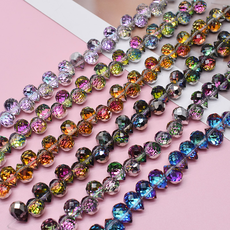 Glass Seed Beads 2Mm Jewelry Making - New Color Crystal Strawberry Beads 8mm