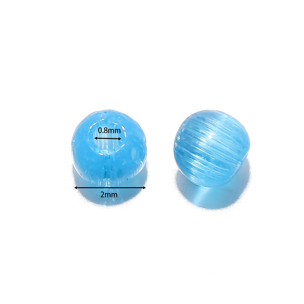 180pcs/Strand 2mm Glass Cat Ey - Glass Seed Beads 2Mm Jewelry Making 评论和价格