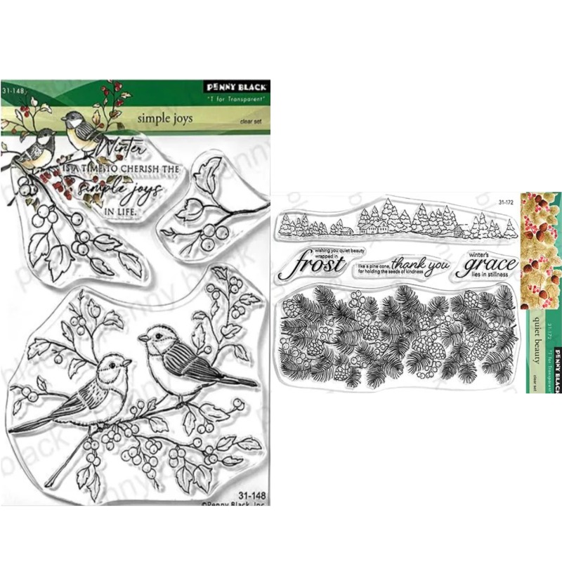 Quiet Beauty   clear silicone  - Clear Silicone Stamps For Card Making 评论和价格
