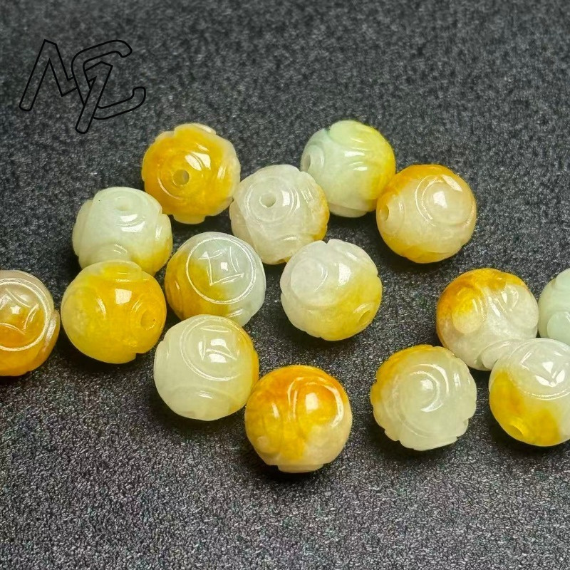 5pcs Natural Yellow Emerald Ja - Beading 评论和价格