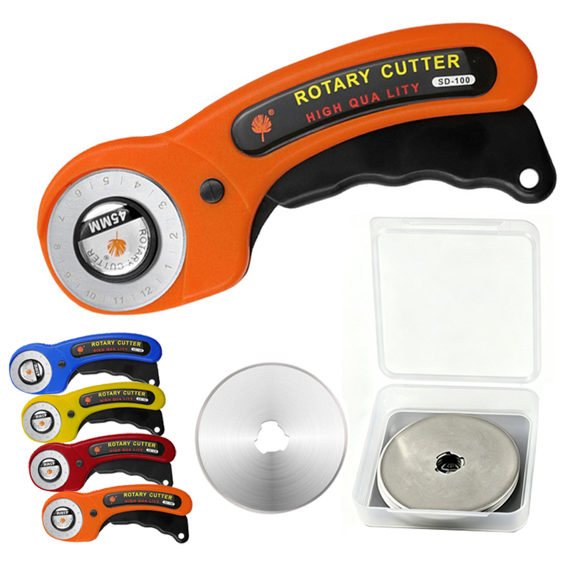 Fabric Rotary Cutter 45mm Blad - Rotary Cutter For Fabric 45Mm 评论和价格