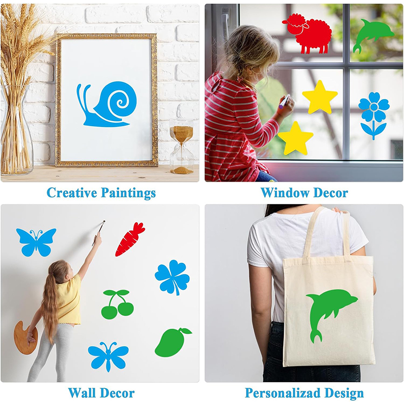 10/20pcs Painting Template Dra - Painting Supplies 评论和价格