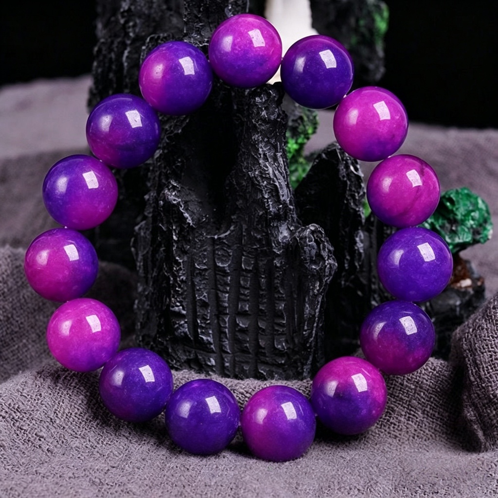 Natural Real Jade Beaded Brace - Beading 评论和价格