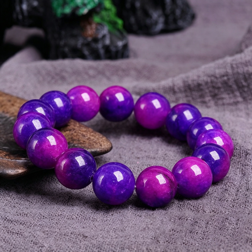 Natural Real Jade Beaded Brace - Beading 评论和价格