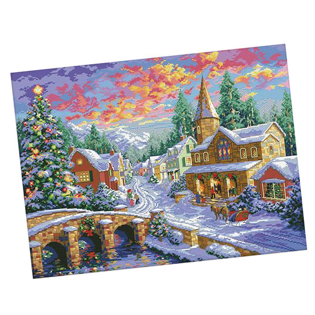 DIY Needlework Craft Stamped C - Cross Stitch Stamped Kits Beginners 评论和价格