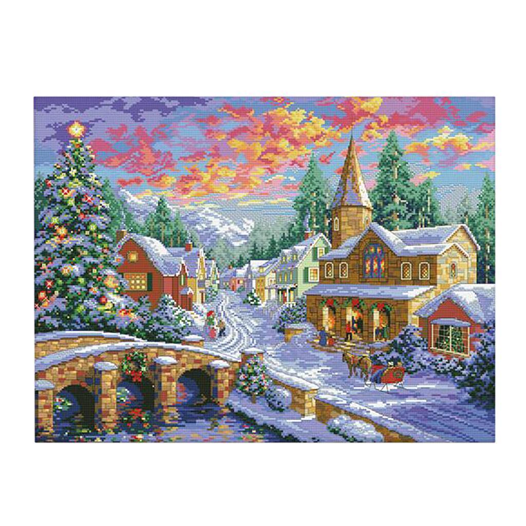 DIY Needlework Craft Stamped C - Cross Stitch Stamped Kits Beginners 评论和价格