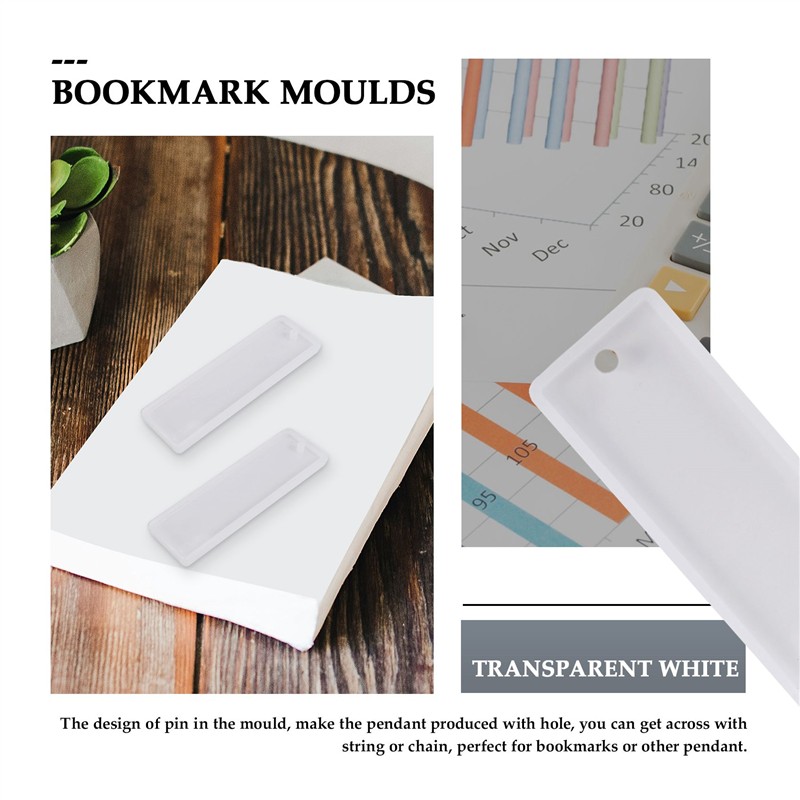 The New 6 Pcs/set Rectangle Si - Silicone Epoxy Resin Molds Set 评论和价格