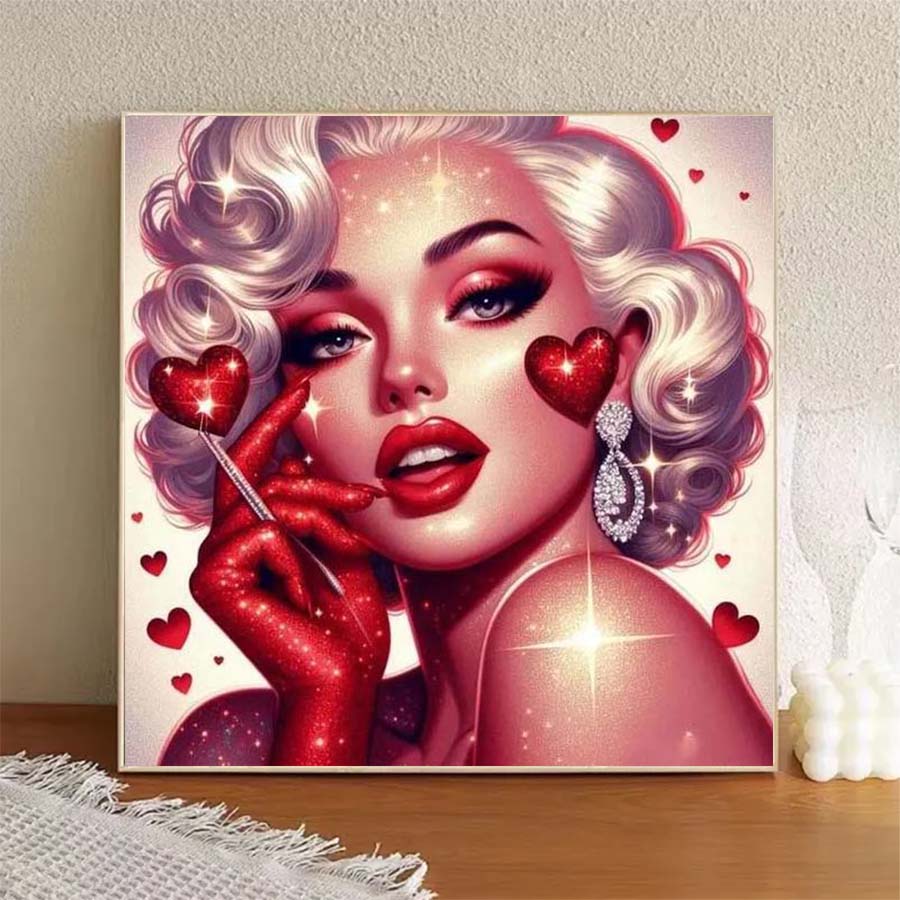 1 piece 5D DIY flocking cloth, - 5D Diamond Painting Kit Full Drill 评论和价格