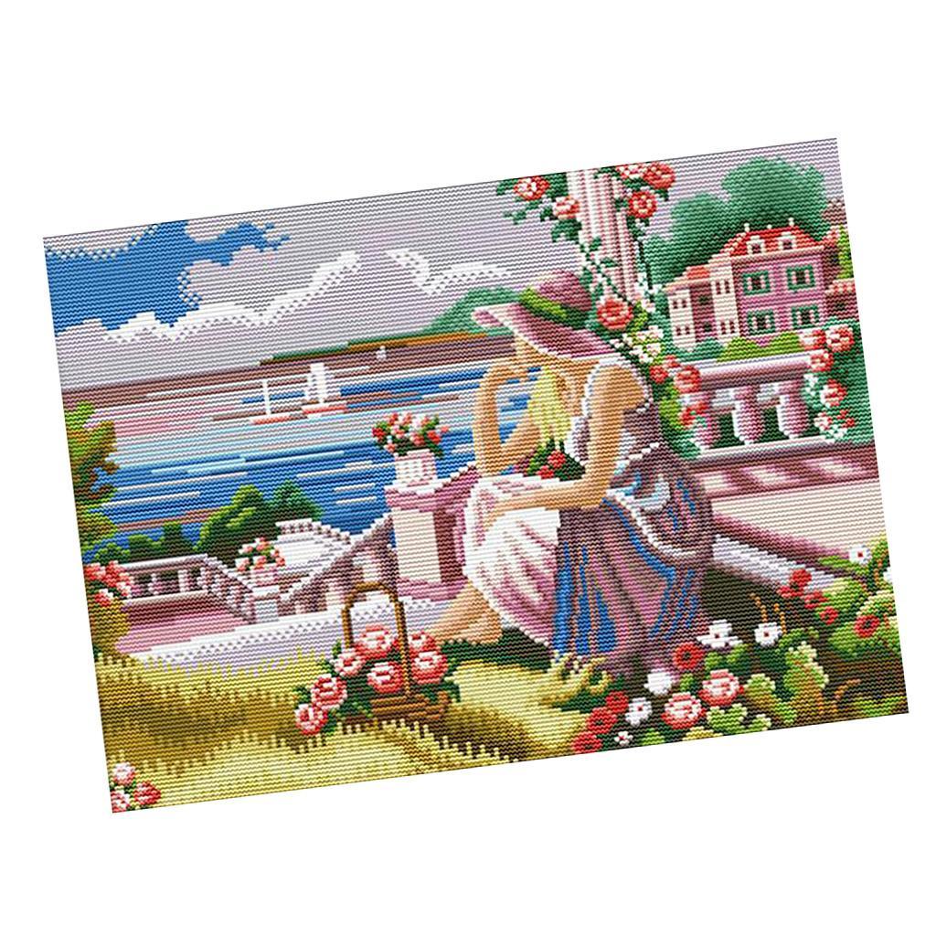 Stamped Cross Stitch Kits Pre- - Cross Stitch Stamped Kits Beginners 评论和价格