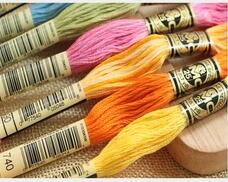 OneRoom French DMC Floss Embro - Cotton Embroidery Thread Skeins 评论和价格