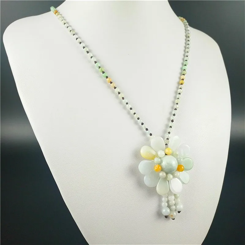 Certified Burmese Jade Sunflow - Beading 评论和价格
