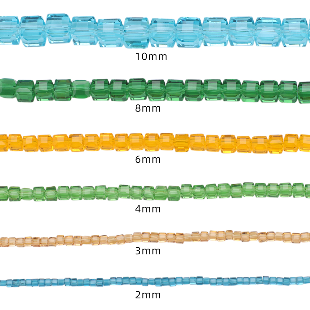 2/3/4/6/8/10mm Wholesale Squar - Glass Seed Beads 2Mm Jewelry Making 评论和价格