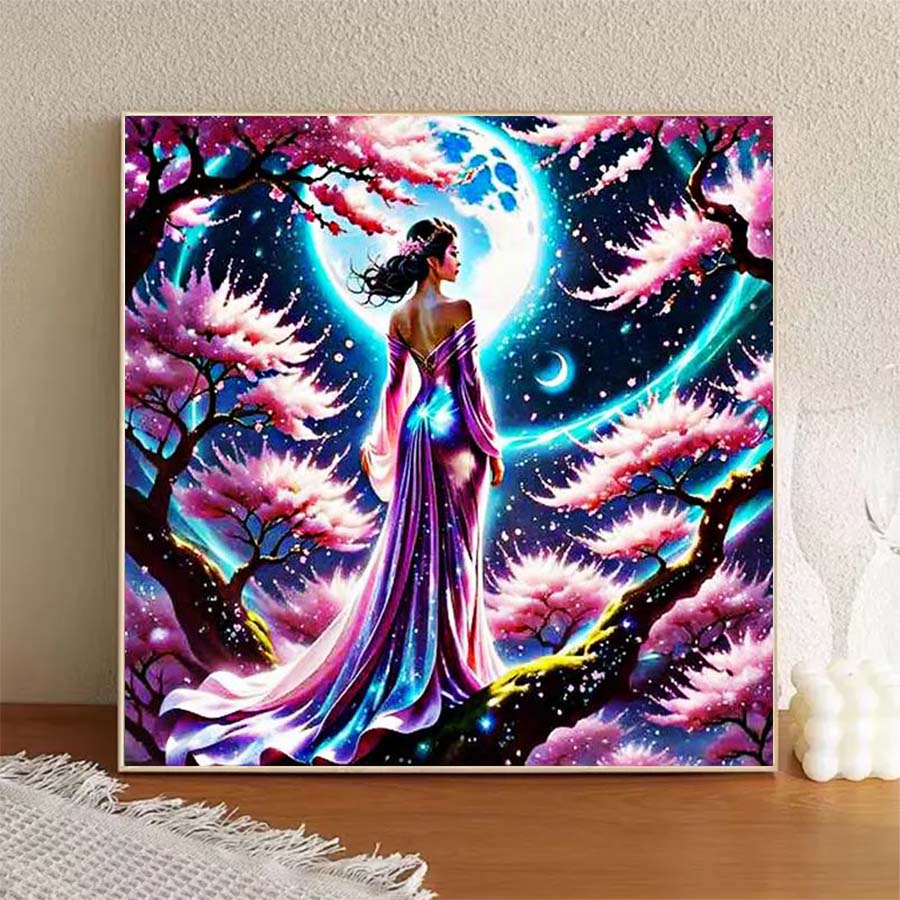 1 piece 5D DIY flocking cloth, - 5D Diamond Painting Kit Full Drill 评论和价格
