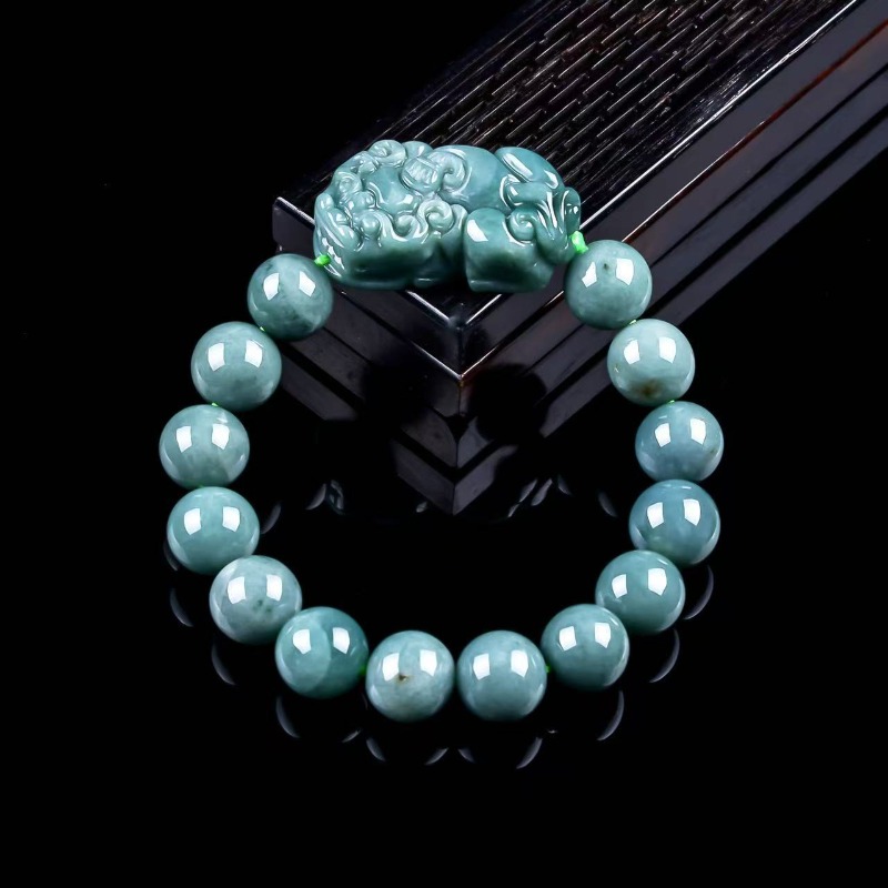 Natural Real Emerald Blue Wate - Beading 评论和价格