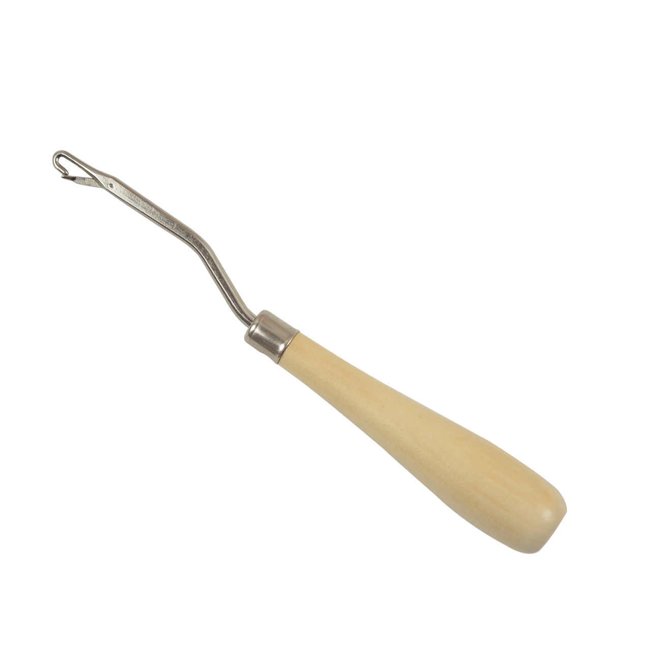2Pcs Latch Crochet Hook Needle - Wooden Crochet Hooks Ergonomic Handle 评论和价格