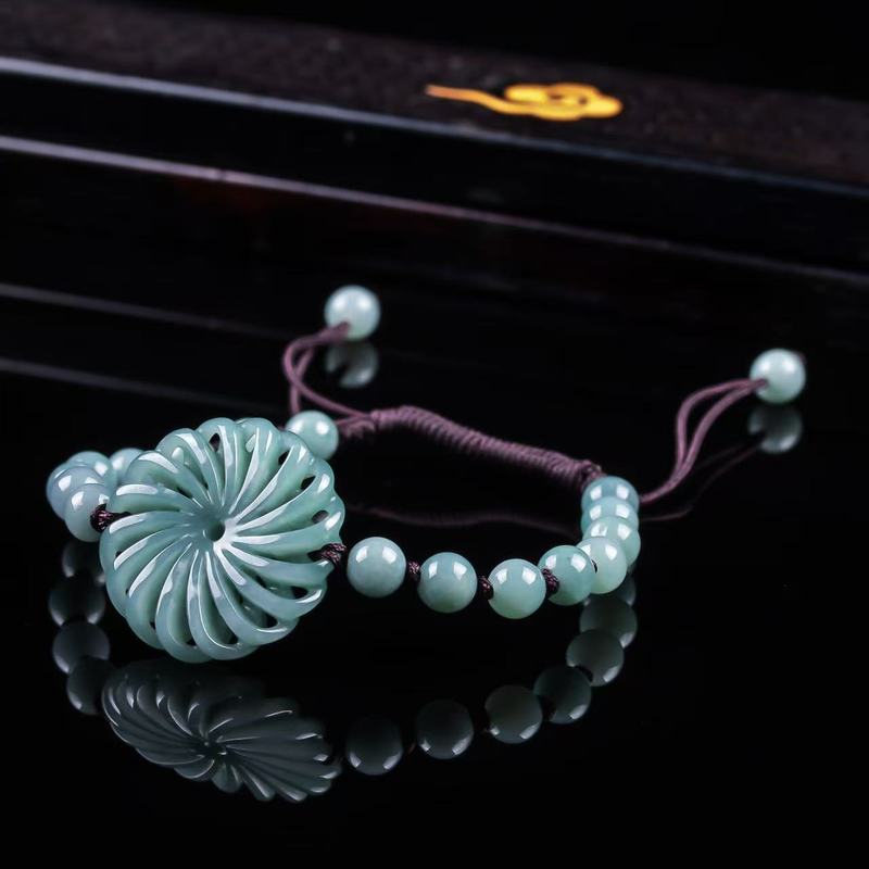 Natural Jadeite A-grade Fortun - Beading 评论和价格