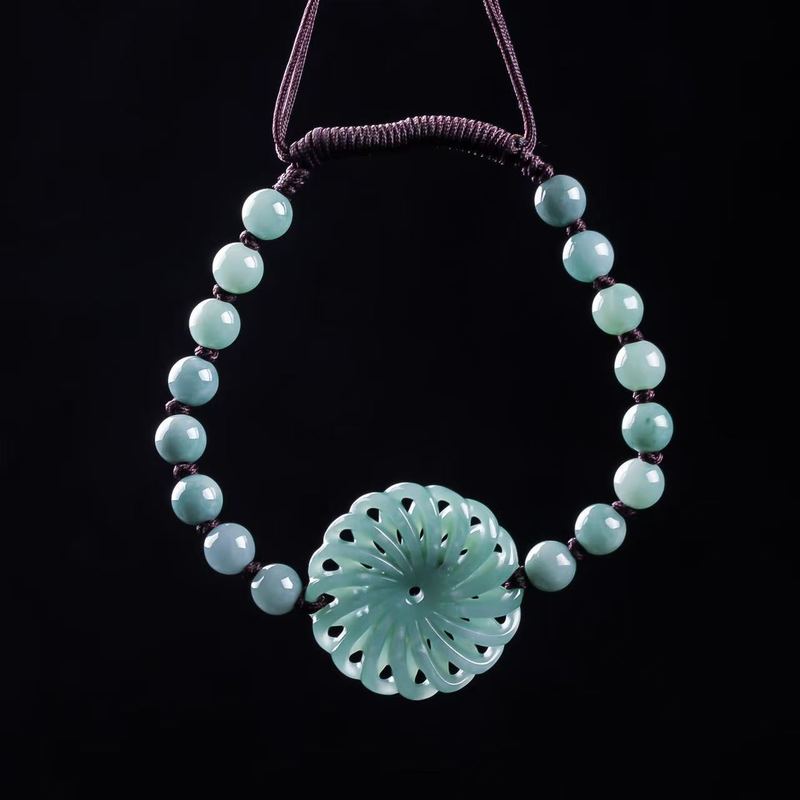 Natural Jadeite A-grade Fortun - Beading 评论和价格