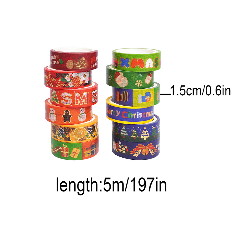 12 Rolls Of Vintage Christmas  - Scrapbooking 评论和价格