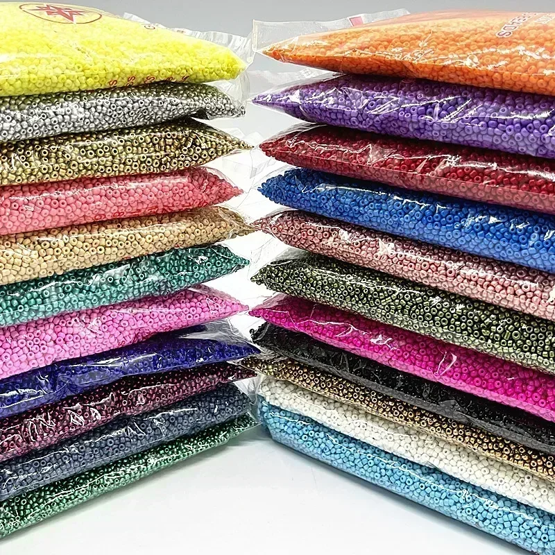 10g Colorful Glass Seed Beads  - Glass Seed Beads 2Mm Jewelry Making 评论和价格