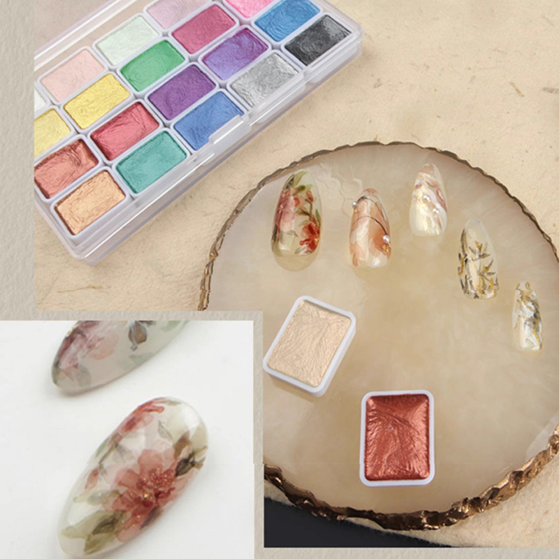 Portable56 Colors Solid Pigmen - Watercolor Paint Set Solid Pigment 评论和价格