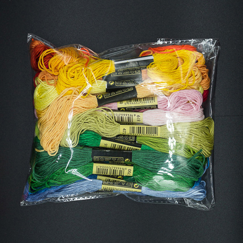 C 24/100/50 Multicolor Cross   - Cotton Embroidery Thread Skeins 评论和价格