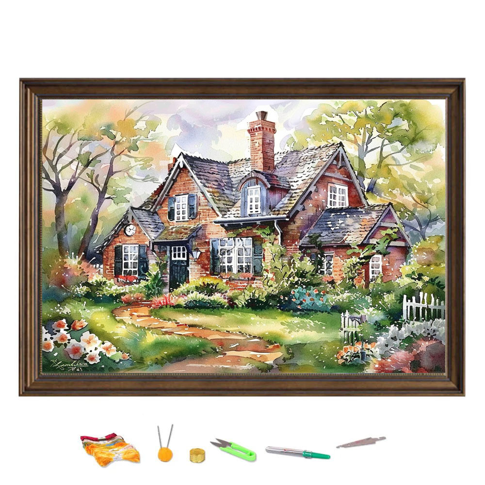 Cross Stitch Embroidery Forest - Cotton Embroidery Thread Skeins 评论和价格