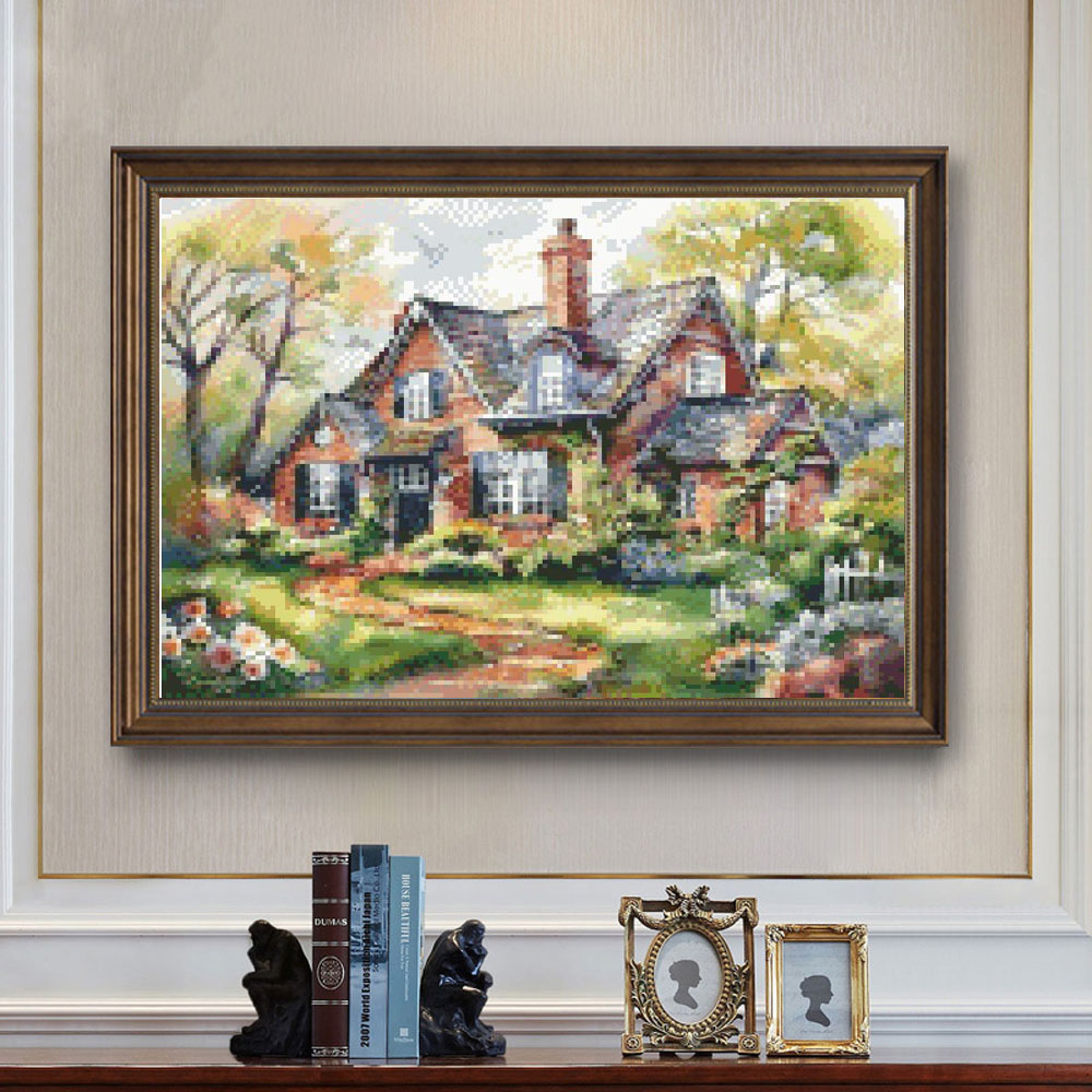 Cross Stitch Embroidery Forest - Cotton Embroidery Thread Skeins 评论和价格
