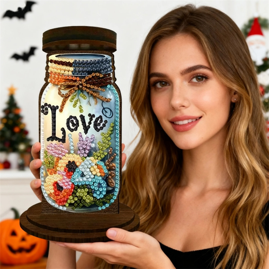 Love candle holder Halloween h - Painting Supplies 评论和价格