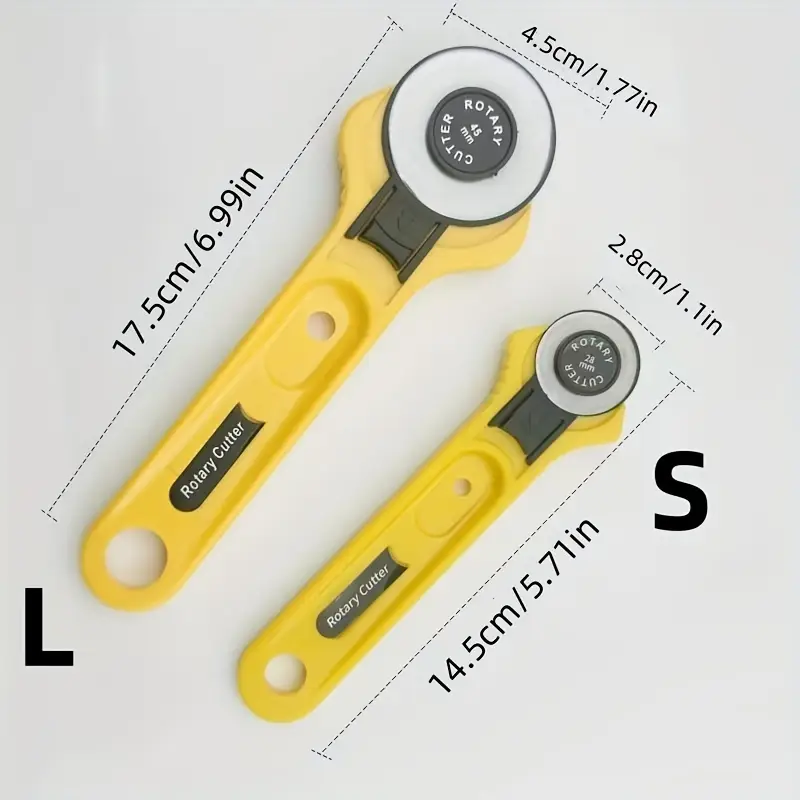 28/45mm Rotary Cutter Blades S - Rotary Cutter For Fabric 45Mm 评论和价格