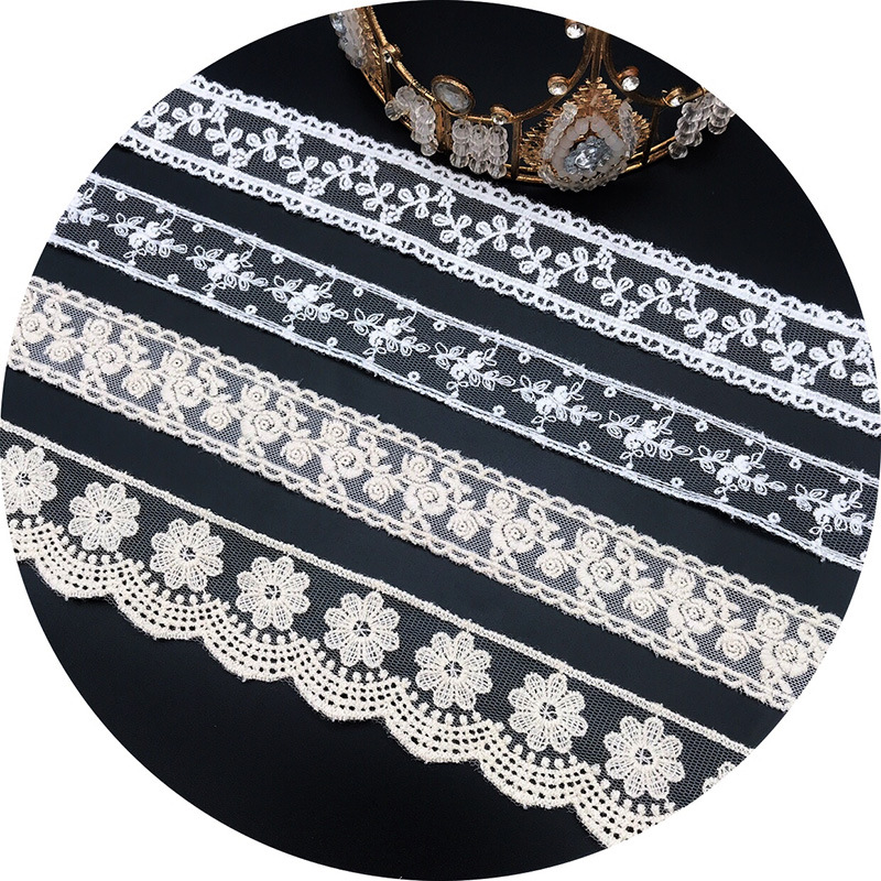 3Yards/Lot Embroidery White Be - Cotton Embroidery Thread Skeins 评论和价格