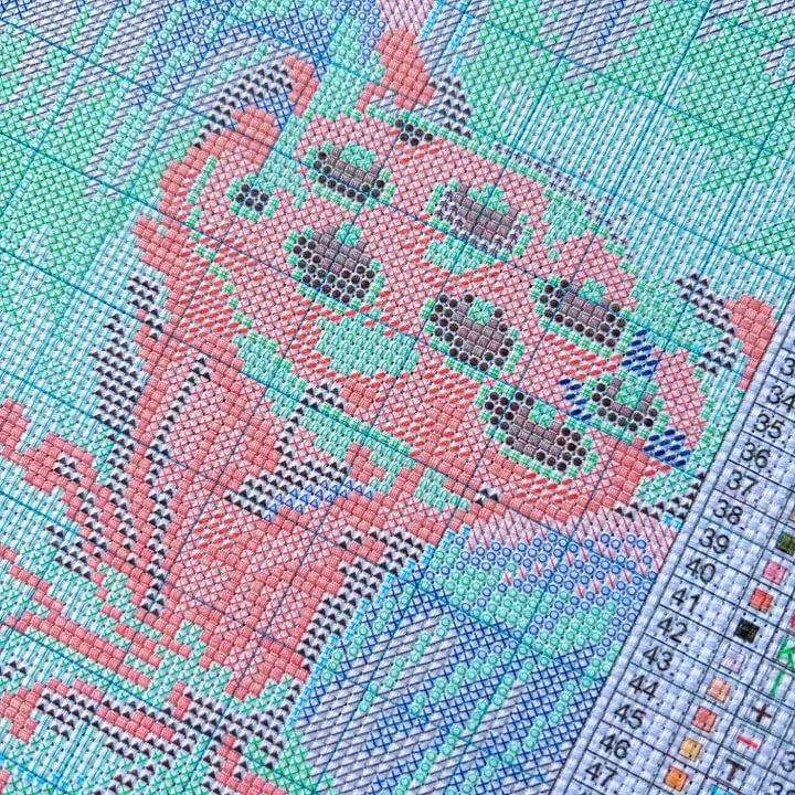 [[CC5130-66 Route Christmas Re - Cross Stitch Stamped Kits Beginners 评论和价格