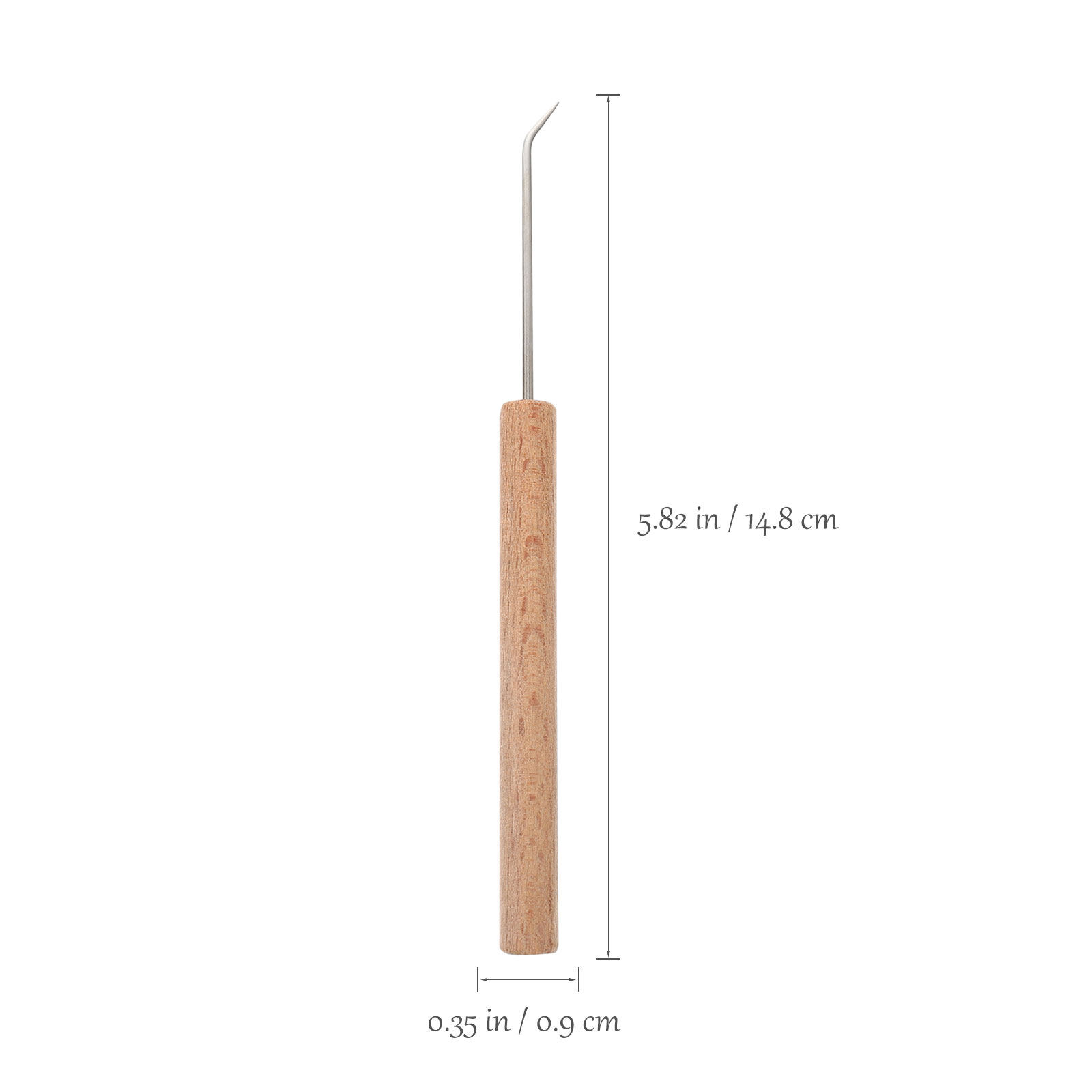 1Pcs Ergonomic Wood Handle Cro - Wooden Crochet Hooks Ergonomic Handle 评论和价格