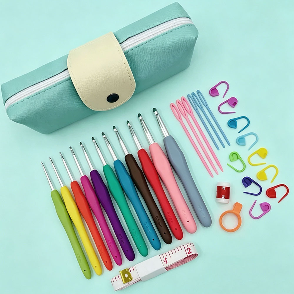 37pcs Crochet Hooks Kits with  - Sewing 评论和价格