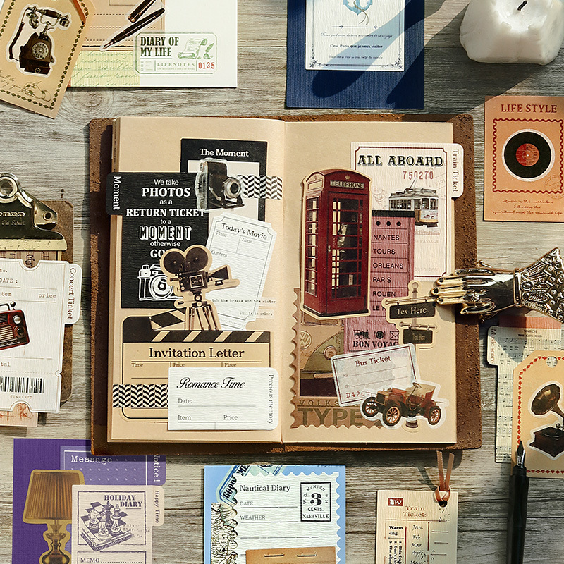 30 Sheets Vintage Archive Mate - Vintage Junk Journal Scrapbooking Paper 评论和价格